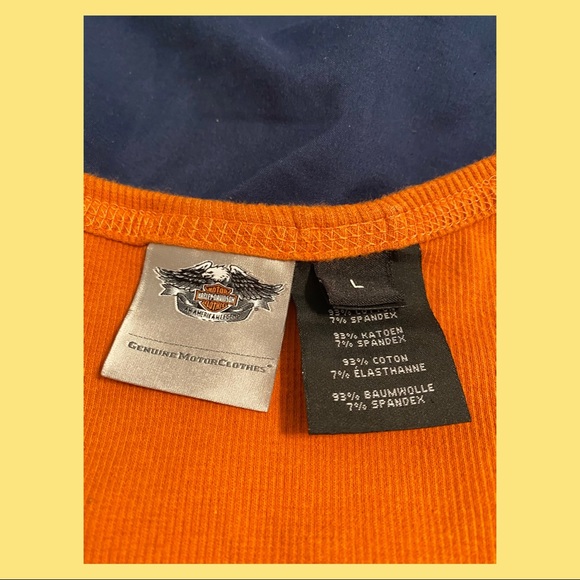 Genuine Harley-Davidson Ribbed Tee - Picture 2 of 2